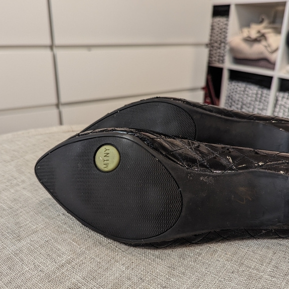 Me Too NY Emerson Quilted Patent Leather Kitten Heel - Picture 7 of 10